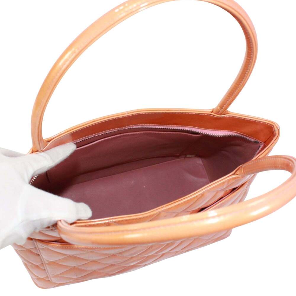 CHANEL Orange Leather Reissue Tote Bag - Picture 8 of 16